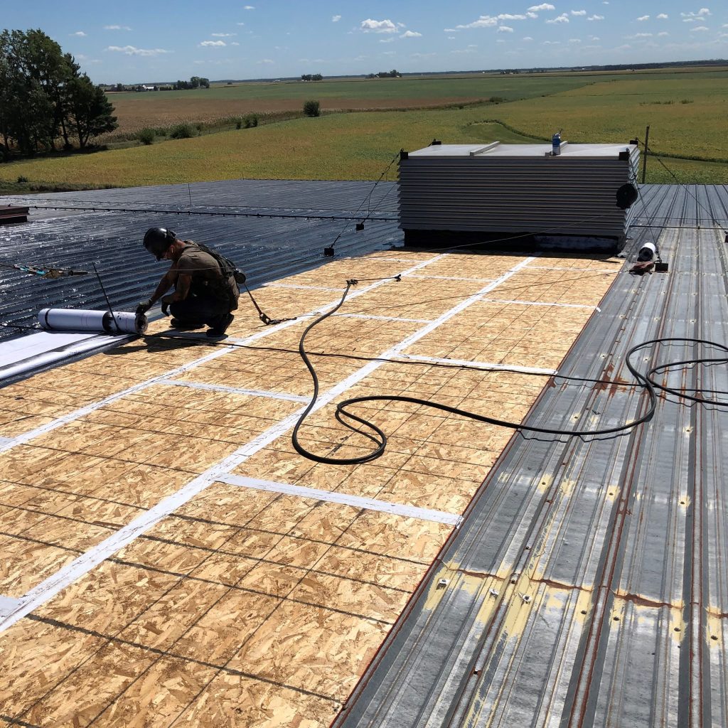 Commercial Roof Repair Backfill